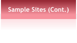 Sample Sites (Cont.)
